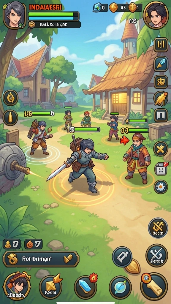 Mode multiplayer yang mengasyikkan dan kompetitif.