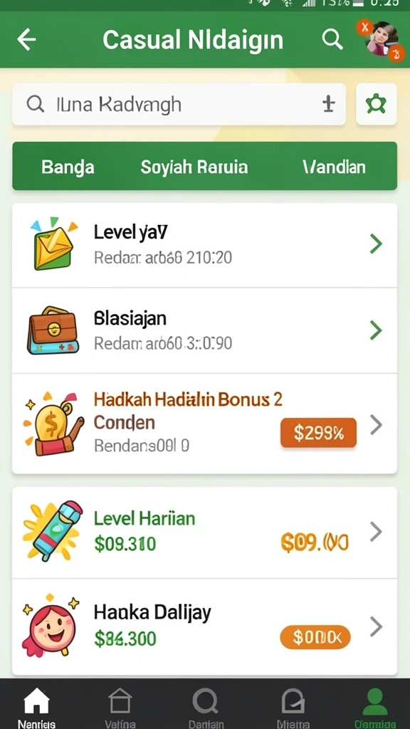 Event harian dengan hadiah menarik.