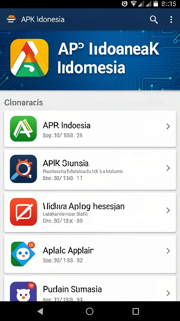 Tampilan awal yang menarik dan ramah pengguna.