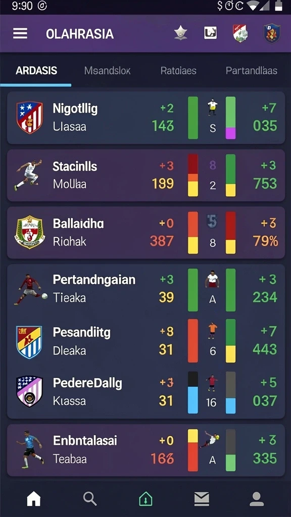 Statistik permainan yang mudah dipahami.