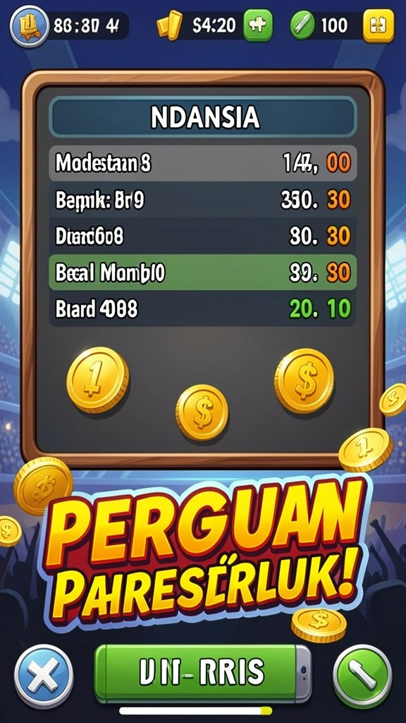 Grafis yang memukau dan penuh warna.