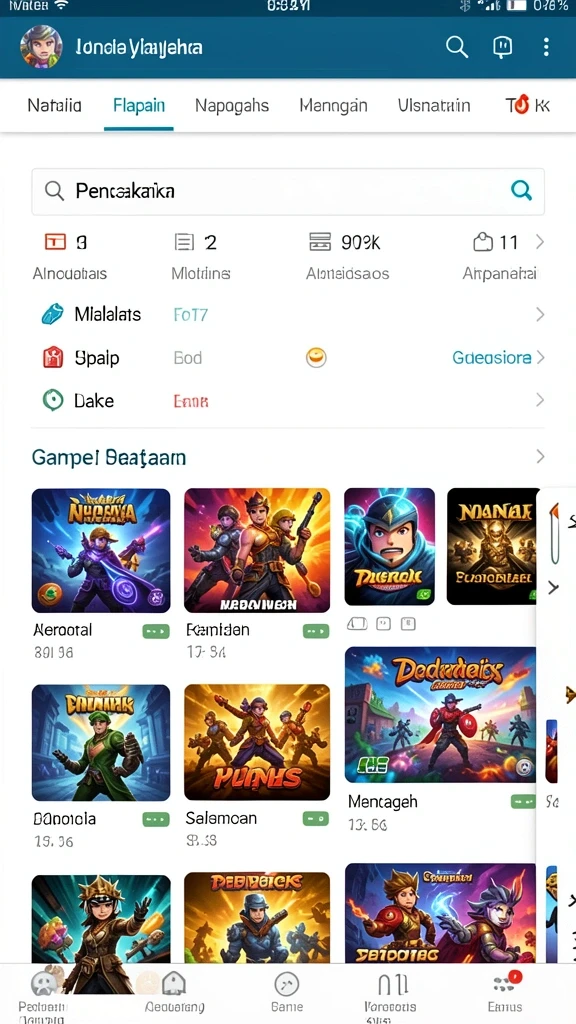 Mode permainan beragam yang seru dan menantang.