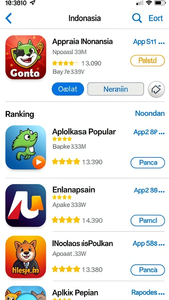 Tampilan antarmuka yang ramah pengguna.
