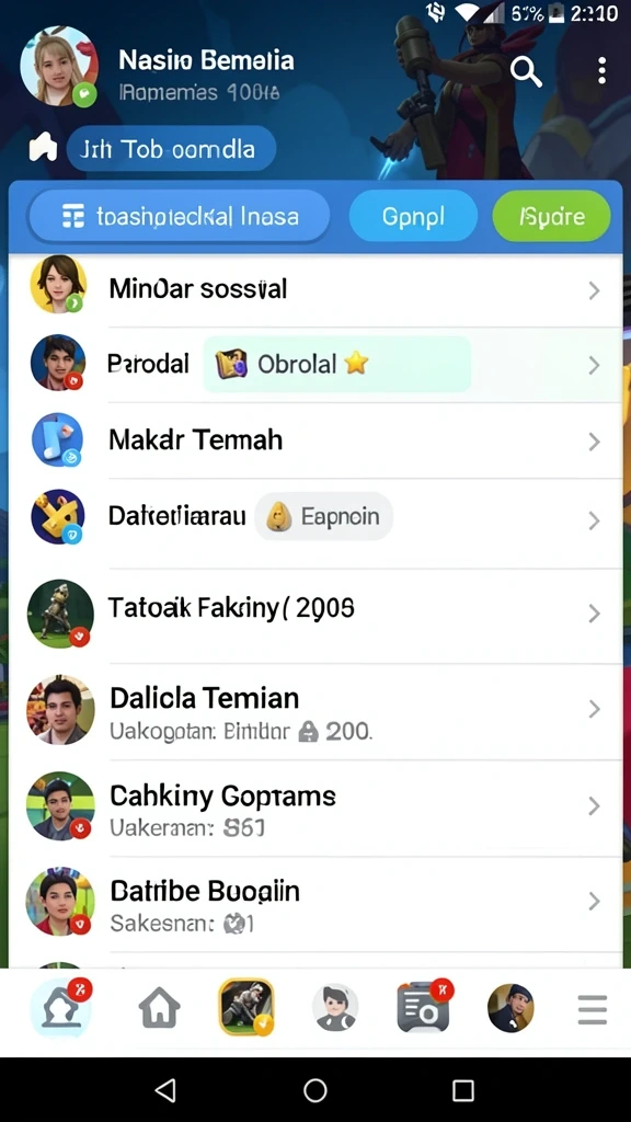 Mode permainan yang beragam untuk semua pengguna.
