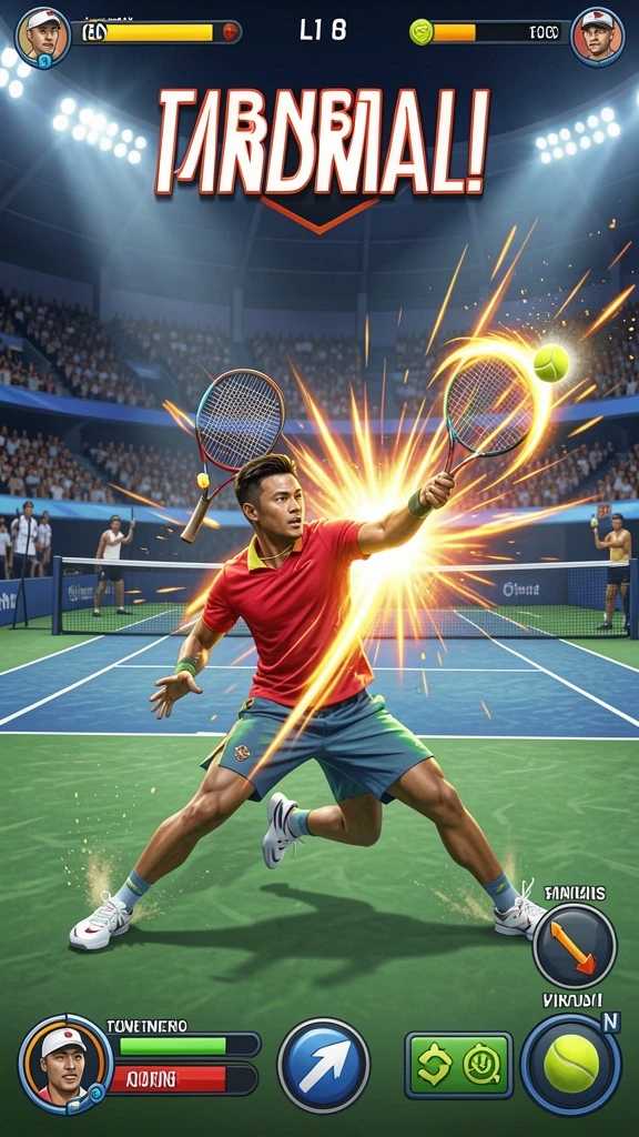 Fitur turnamen dengan hadiah menarik bagi pemain.