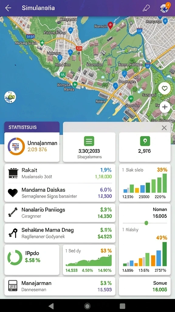 Mode permainan yang beragam dan menarik.