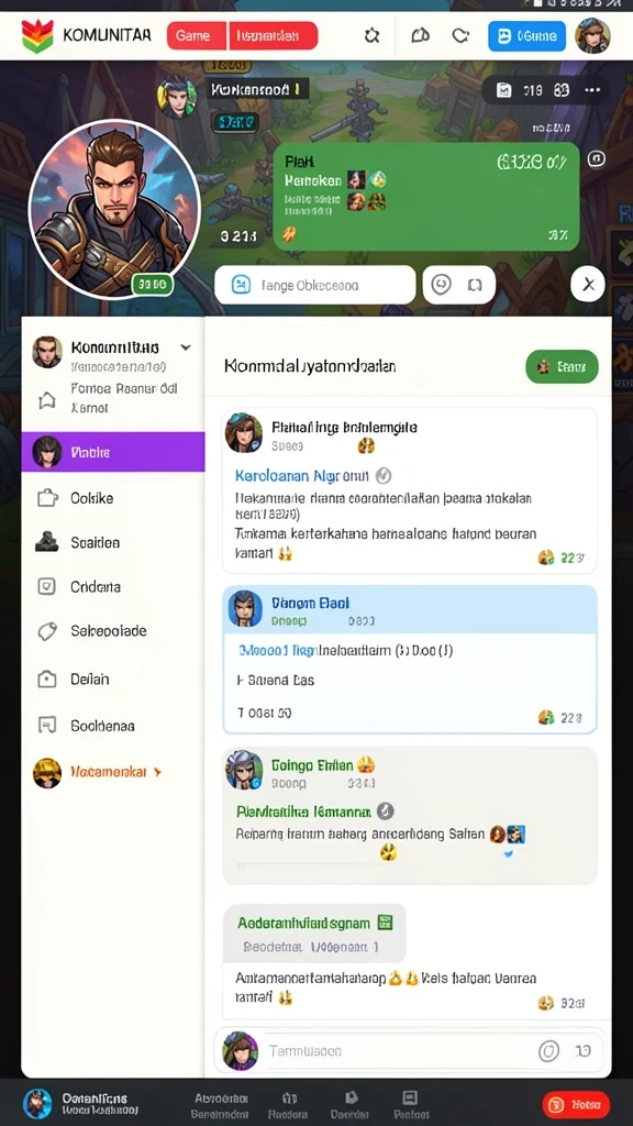 Karakter baru yang unik dan menarik untuk dimainkan.