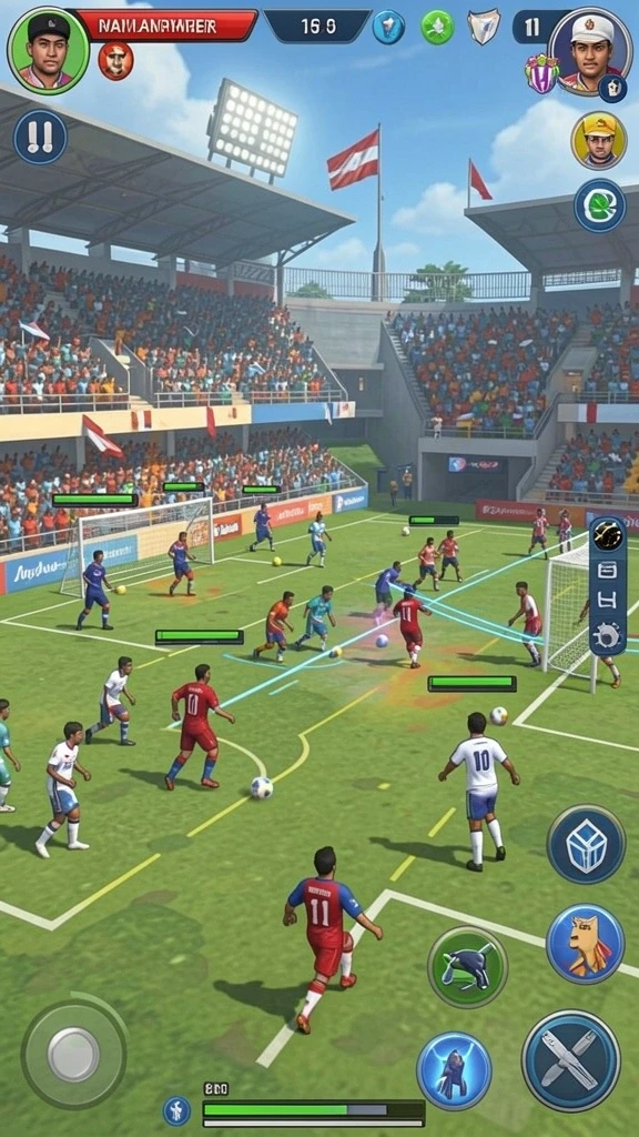 Fitur leaderboard untuk melihat peringkat pemain.