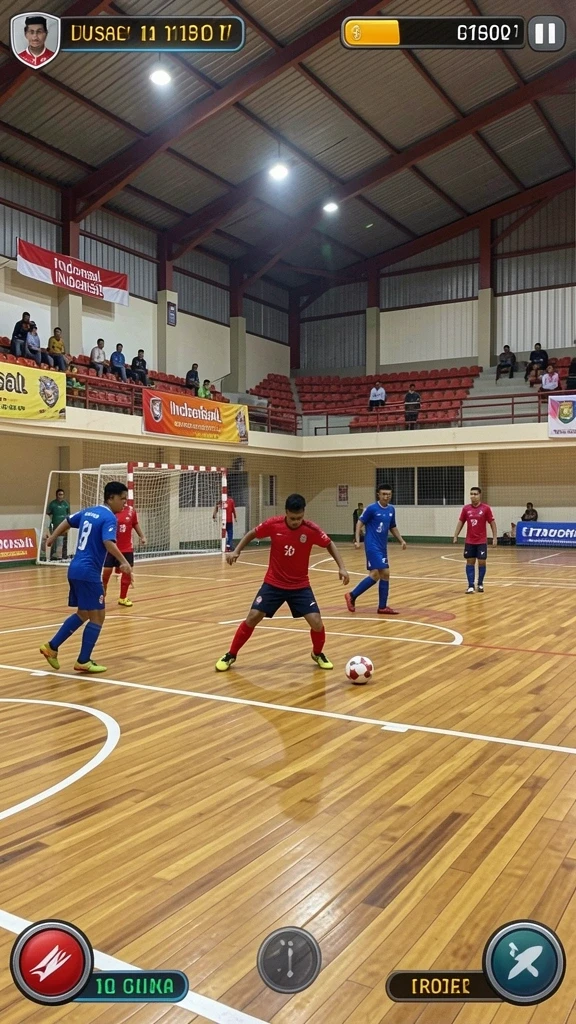 Karakter unik yang membuat permainan lebih menarik.