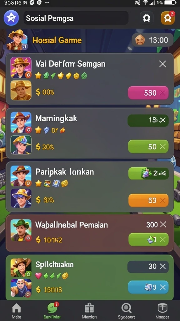 Karakter yang bervariasi untuk dimainkan dan dieksplorasi.