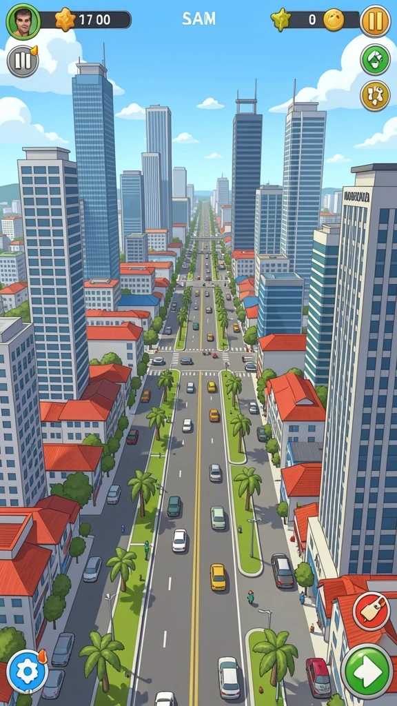 Gameplay yang seru dengan berbagai misi yang menantang.