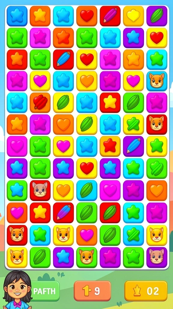 Keberagaman level yang membuat permainan tidak monoton.