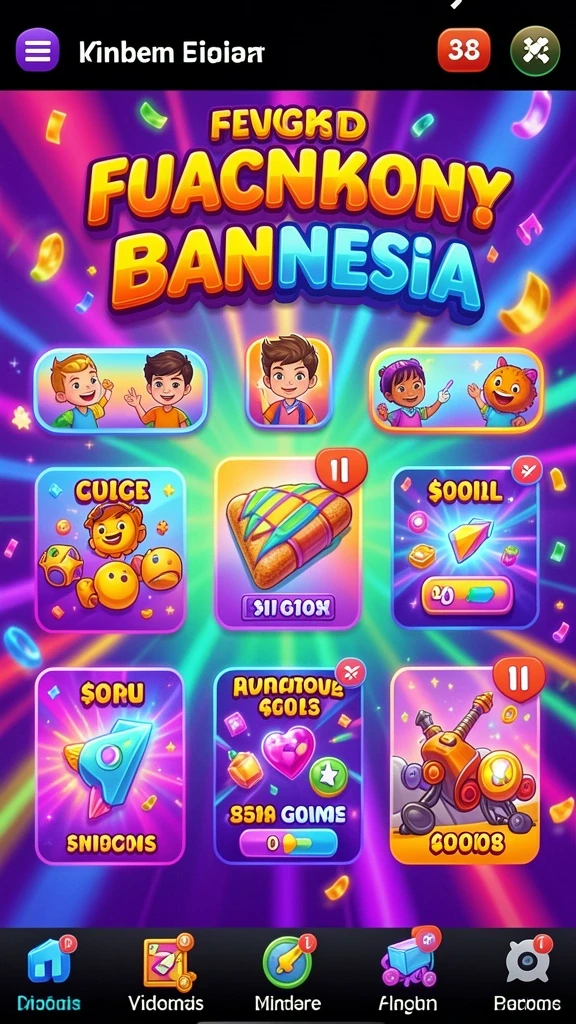 Tampilan antarmuka yang menarik dan user-friendly.