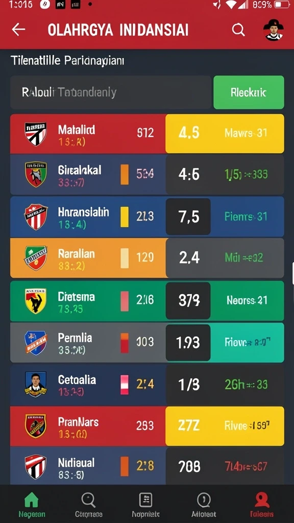 Tampilan awal yang menarik dan mudah dinavigasi.