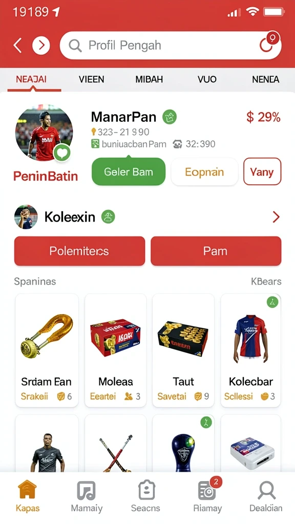 Sistem imbalan yang menguntungkan bagi pemain.