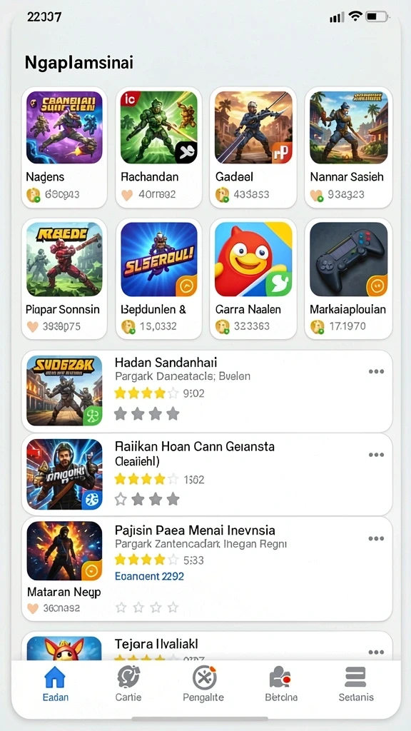 Sistem penghadiah yang memotivasi pemain.