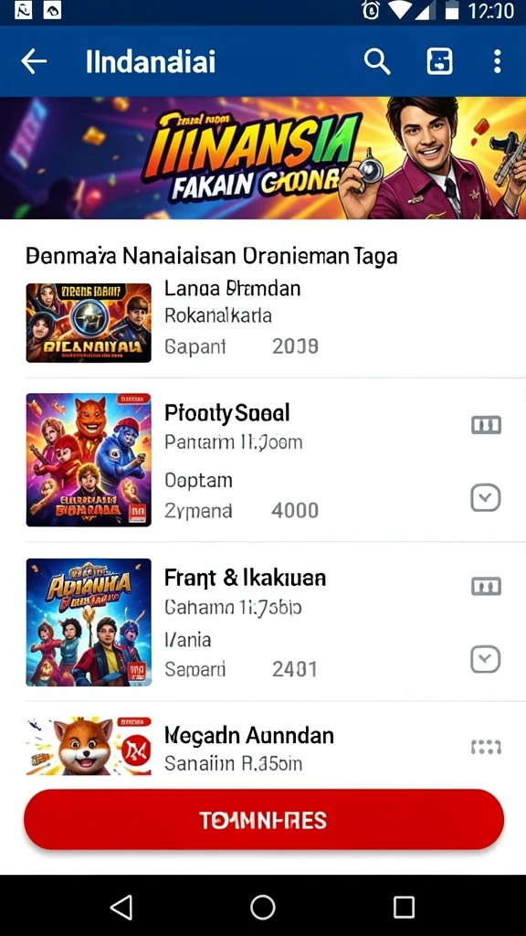 Tampilan antarmuka yang menarik dan mudah dinavigasi.