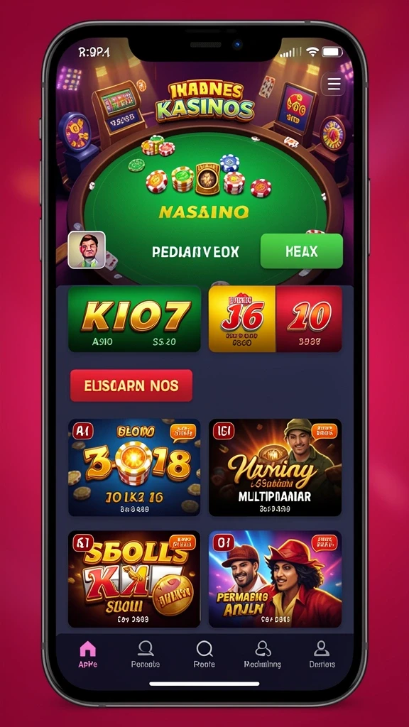 Tampilan awal yang menarik dan intuitif.