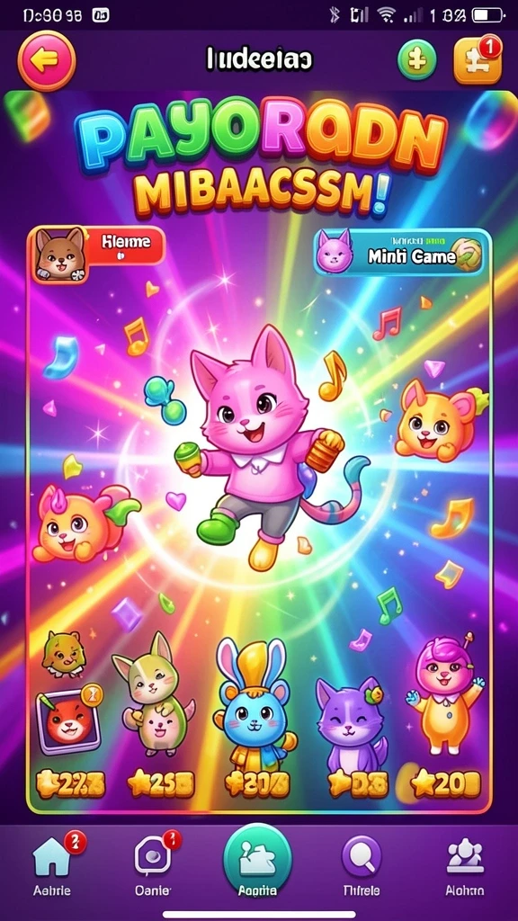 Screenshot aksi seru dalam permainan MANDALA77.