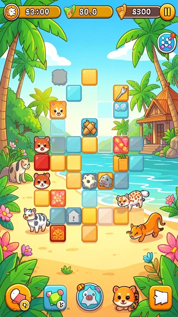 Beragam mode permainan yang seru dan menantang.