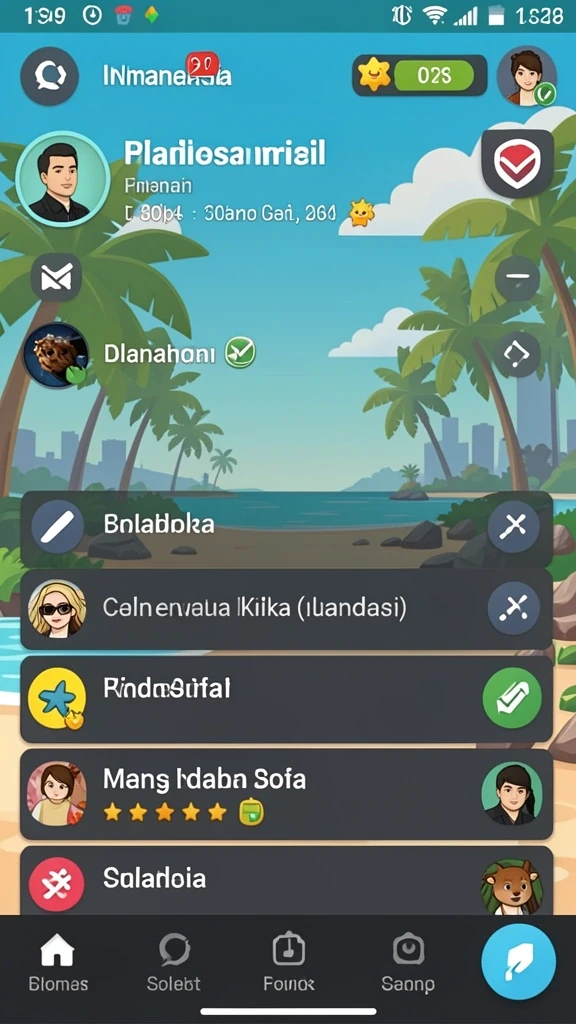 Antarmuka yang menarik dan mudah digunakan.