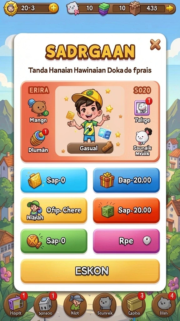 Tampilan antarmuka yang user-friendly dan menarik.