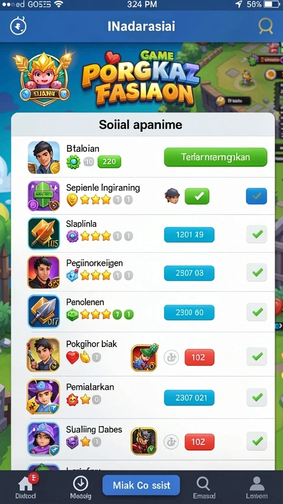 Mode permainan seru dengan tantangan yang menarik.