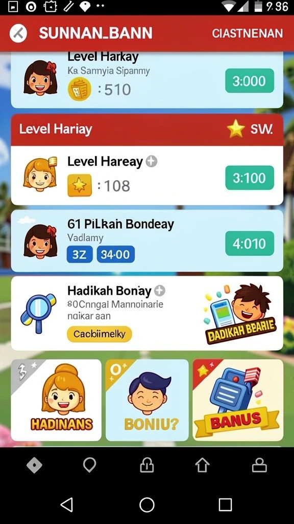 Tampilan antarmuka yang ramah pengguna.