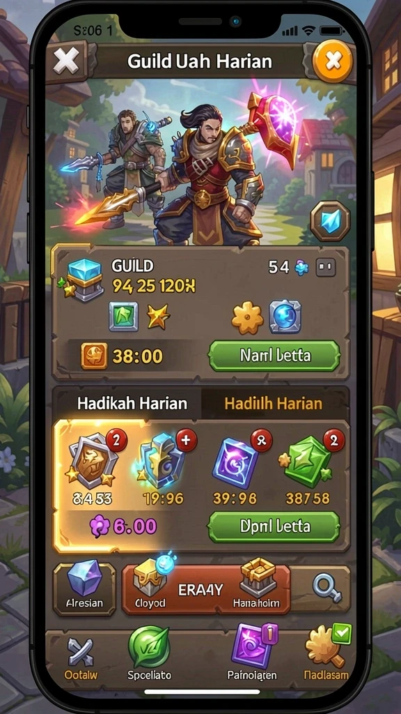 Karakter unik dan menarik untuk dimainkan.