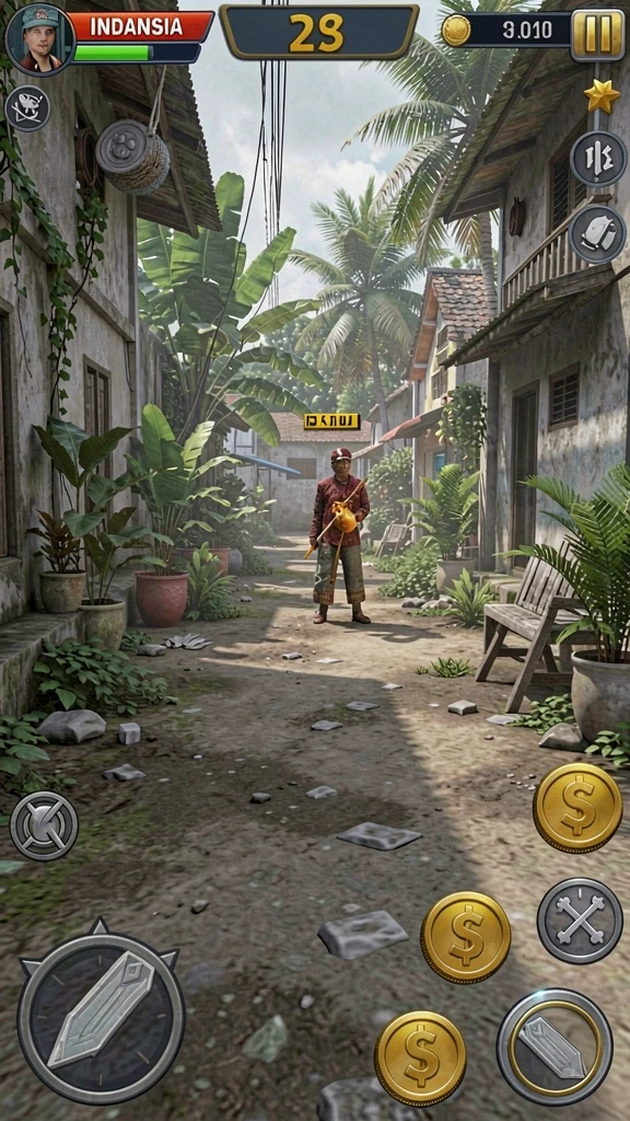 Fitur putaran gratis yang menguntungkan di dalam game.