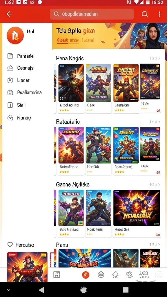 Screenshot menunjukkan karakter utama dalam misi aksi.