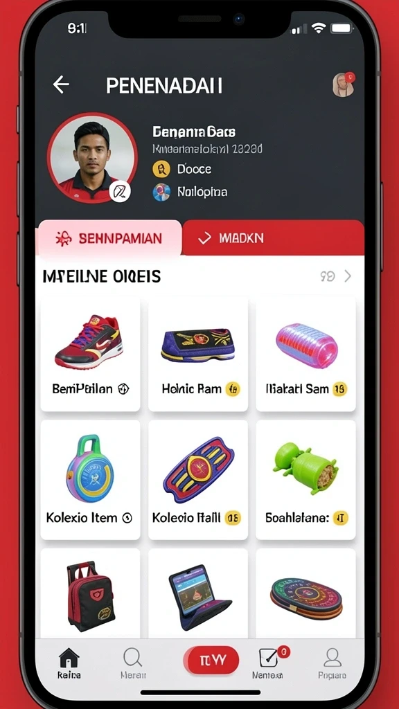 Gambar yang menunjukkan berbagai mode permainan yang tersedia.