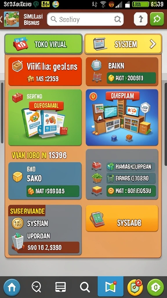 Level yang penuh tantangan dan rintangan.