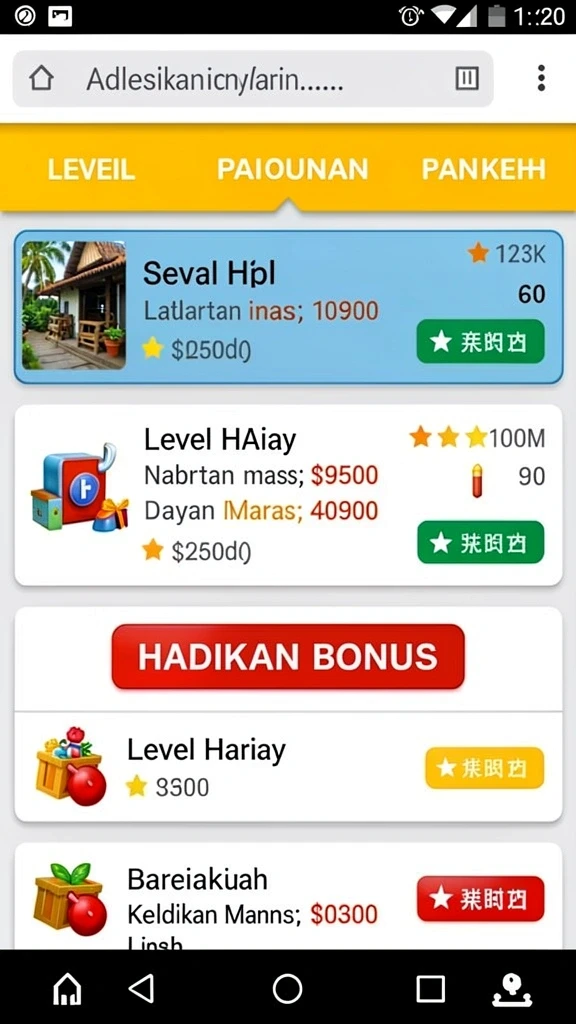 Beragam pilihan permainan slot yang menghibur.