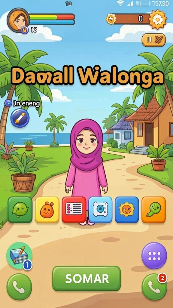Grafis yang mengesankan dan colorful.
