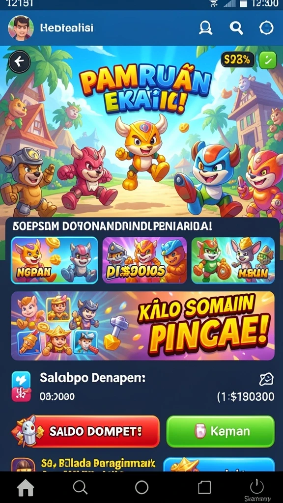 Karakter kustomisasi dengan pilihan beragam.