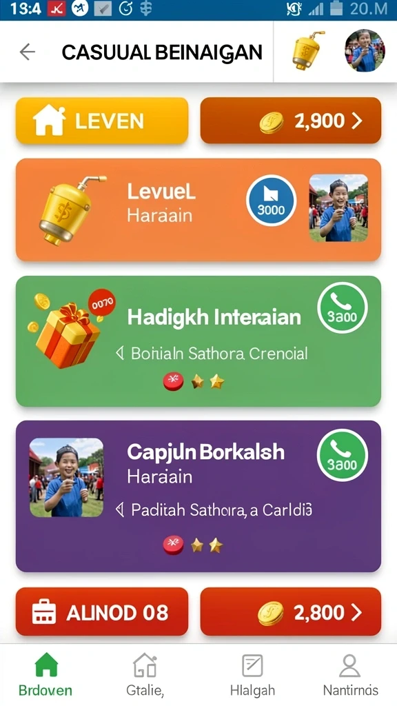 Tampilan utama SVIP10 dengan grafis menawan.