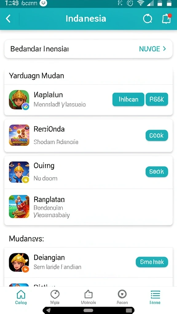 Tampilan utama TOTO1000 dengan karakter ikonik.