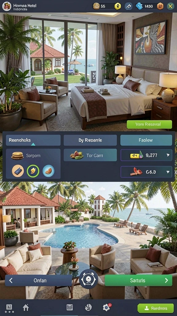 Tampilan menu utama VIRUS88 yang menarik dan intuitif.