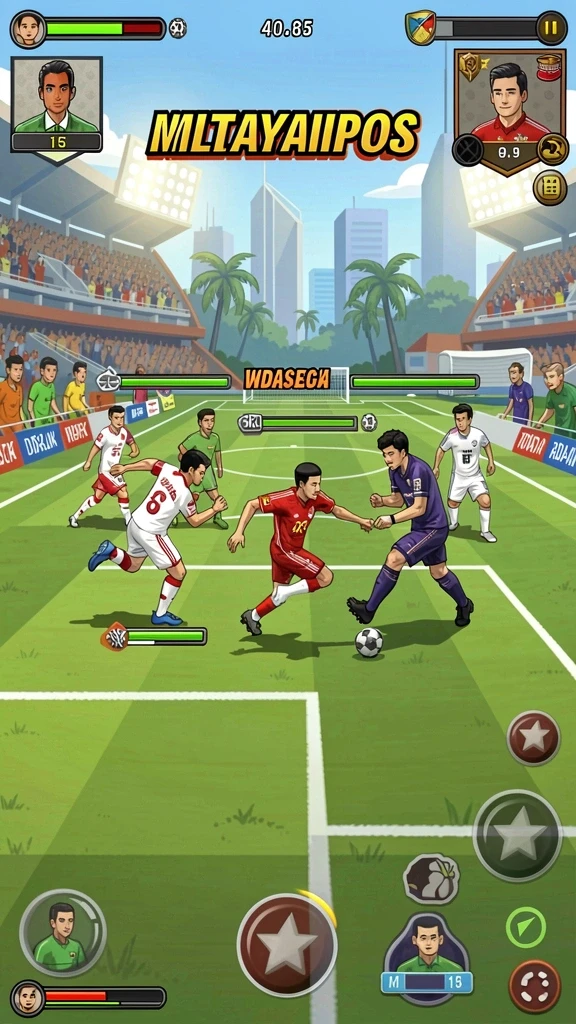 Berbagai karakter unik untuk dipilih.