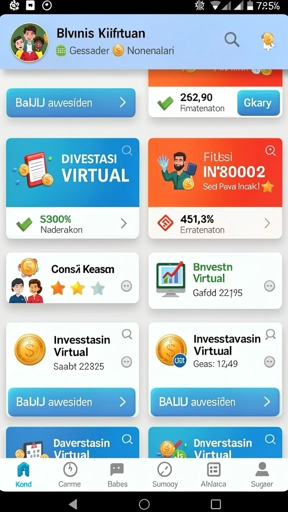 Fitur interaktif yang memungkinkan komunikasi antar pemain.
